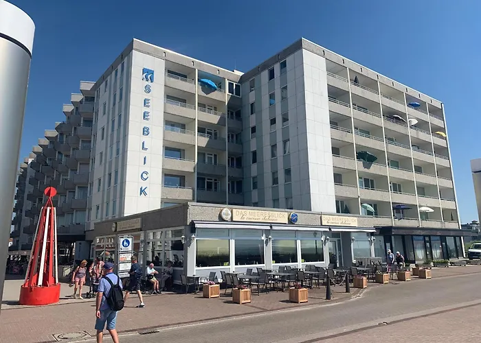 Strandkoje im Haus Seeblick Bismarckstraße Borkum